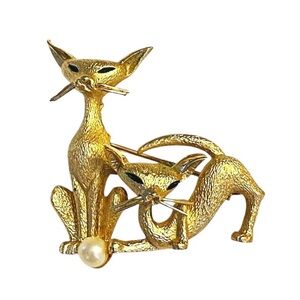 Marcel Boucher Siamese Cat Brooch